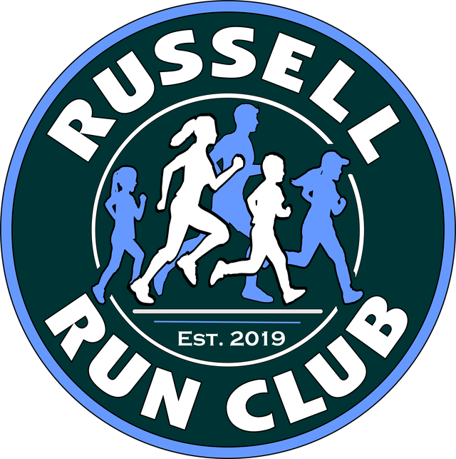 Russell Run Club circular logo